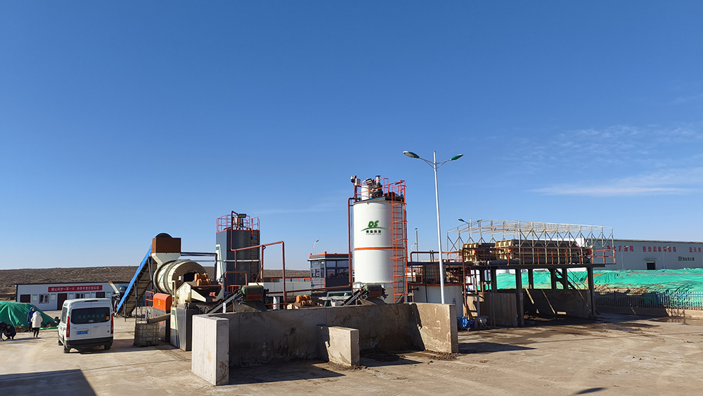 CA88官网油泥污染土壤热洗系统